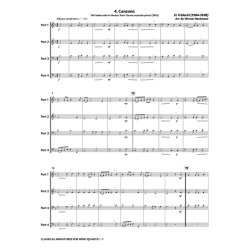 Classical Miniatures for Wind Quartet : 5 Pieces for Festive Occasions